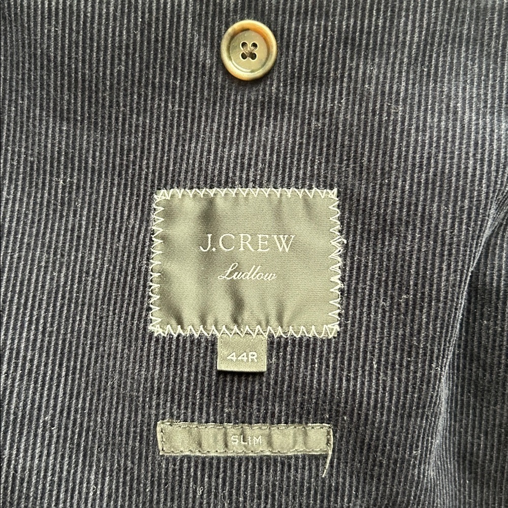 J. Crew Ludlow Slim-fit suit jacket in English cotton corduroy Size 44R - Picture 2 of 11